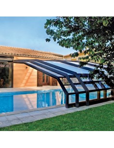 Cubierta alta angular adosada