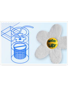 Water Lily absorbente residuos grasos 2