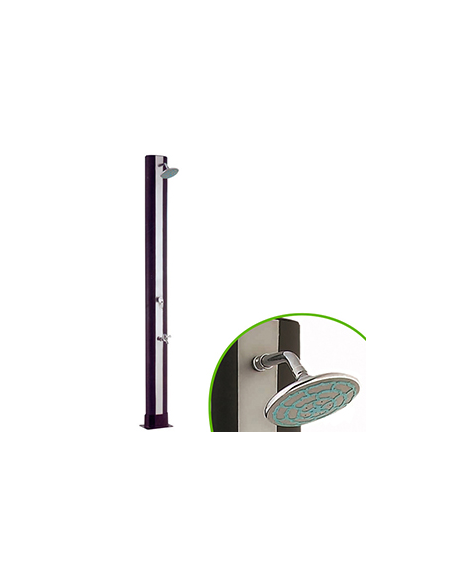 Ducha solar 35 L con lavapiés 