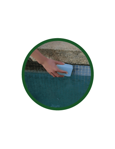 Piedra limpiadora linea flotación