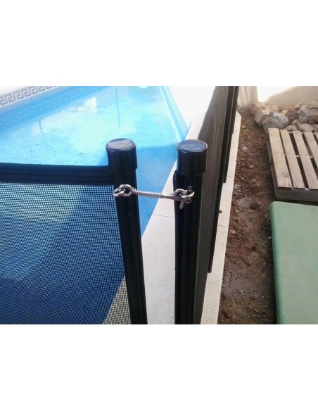 valla desmontable de seguridad para piscinas homologada