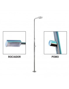 Ducha de acero inoxidable... 2