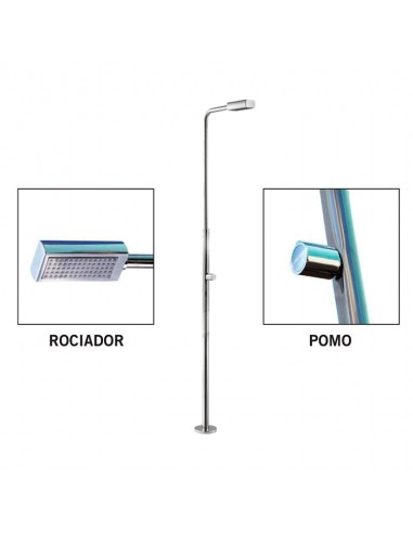 Ducha de acero inoxidable Ángel