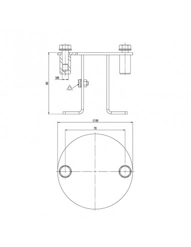 Anclaje de fijación toma...