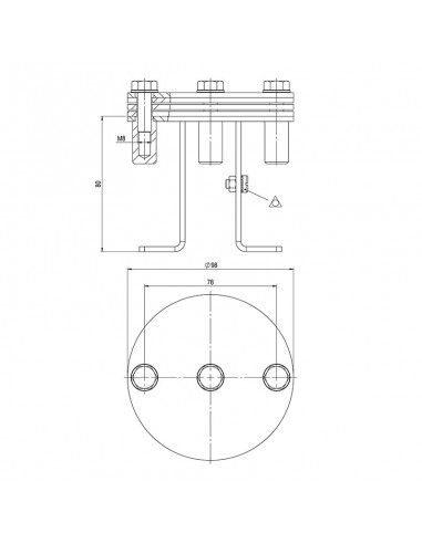 Anclaje de fijación toma...