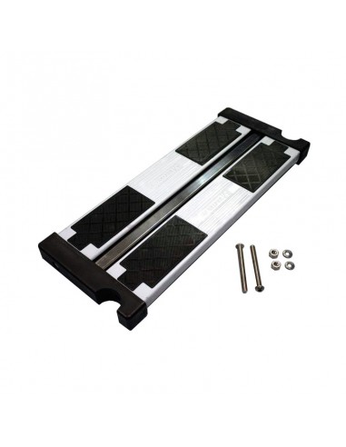 Escalera para piscina con rebosadero...