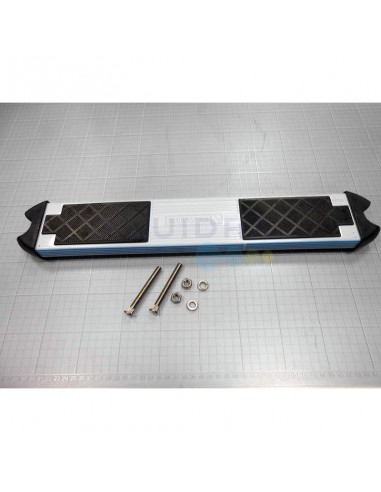 Escalera para piscina con rebosadero...