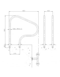 Pasamanos para acceso... 2