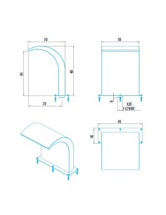 Cascada residencial A-350 y... 2